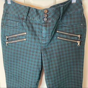 TORRID PUNK PLAID JEANS PANTS - Sz 16